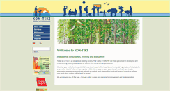Desktop Screenshot of kon-tiki.eu