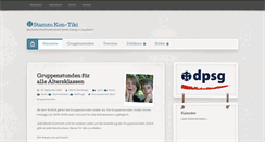 Desktop Screenshot of kon-tiki.de